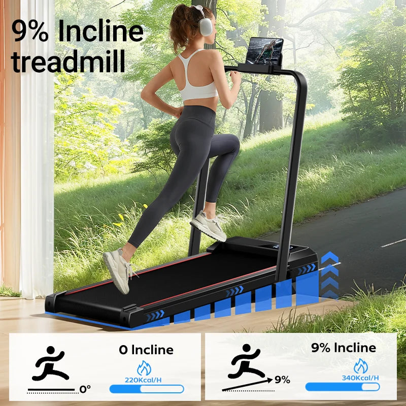 UMAY Walking Pad Treadmill for Home and Office Fitness