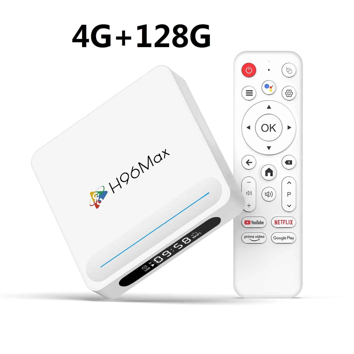 H96Max H618 Plus TV Box 8K Android 14 Quad Core 2.4/5G WiFi 6 H96 Max Smart TV USB2.0 Smart Home 8K HDR Voice Control Androidtv