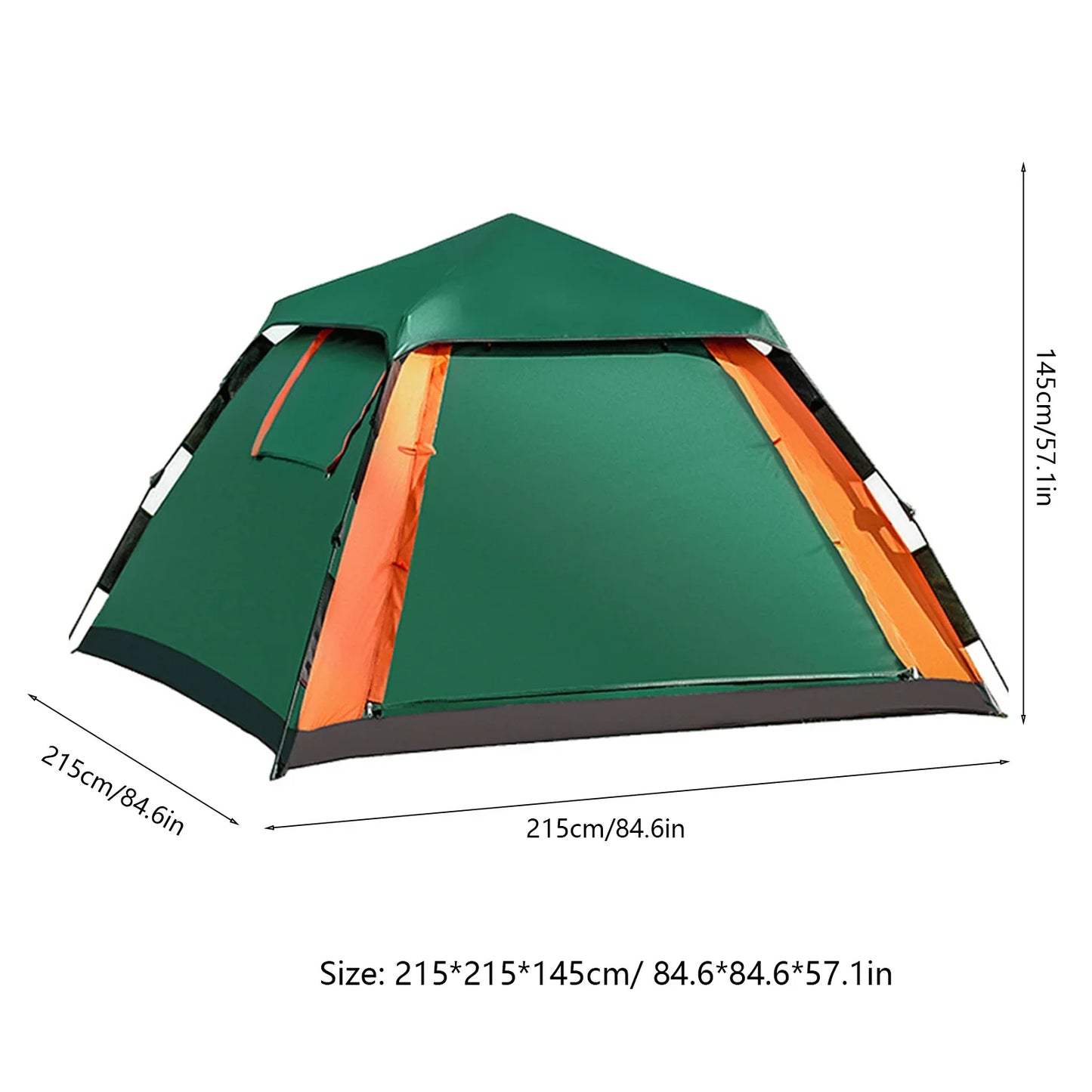 Automatic Quick Open Waterproof Camping Tent for Outdoor Adventures