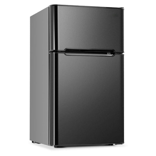 Compact Mini Fridge with Freezer for Dorms and Offices
