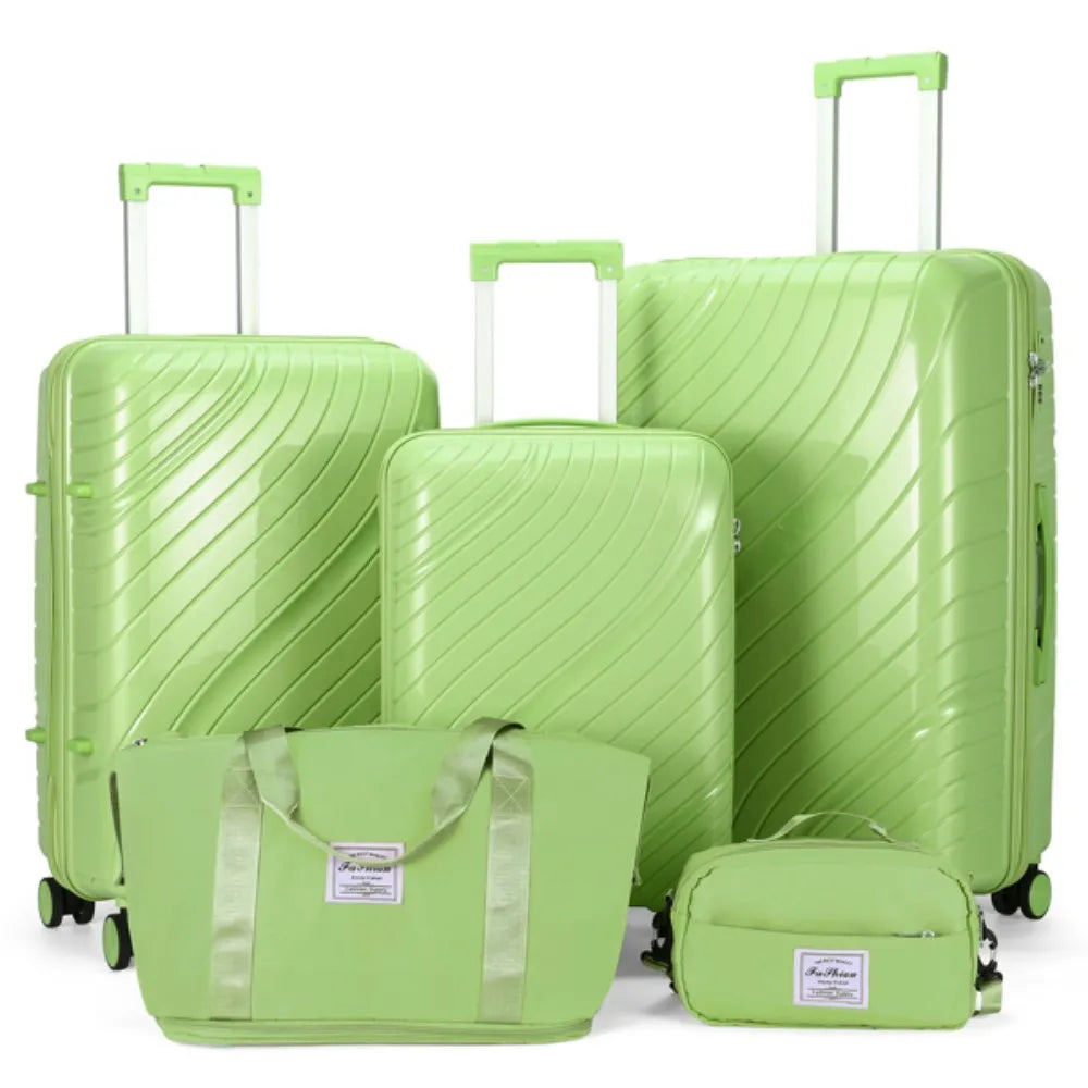 5 in 1 Trolley Suitcase Set for Travel and School