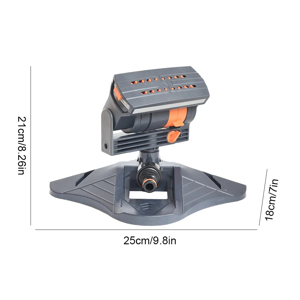 Adjustable Mini Oscillating Sprinkler for Large Lawn Coverage
