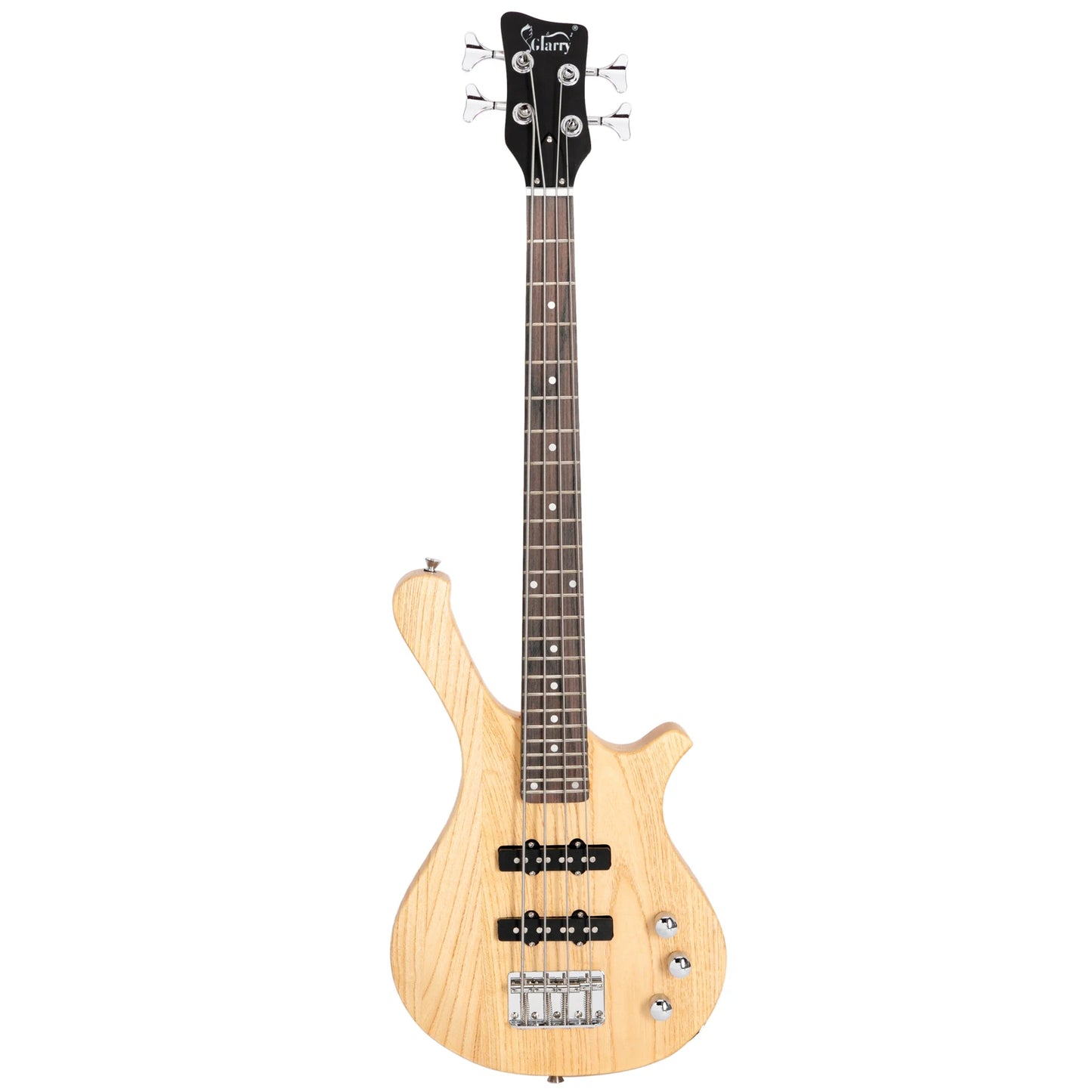 Glarry GW101 Small Scale Electric Bass Guitar Suit Bundle