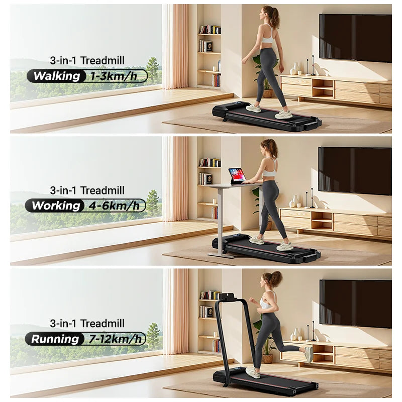 UMAY Walking Pad Treadmill for Home and Office Fitness