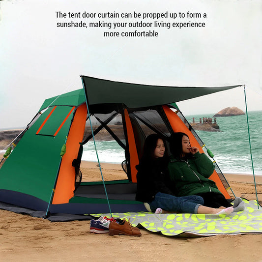Automatic Quick Open Waterproof Camping Tent for Outdoor Adventures