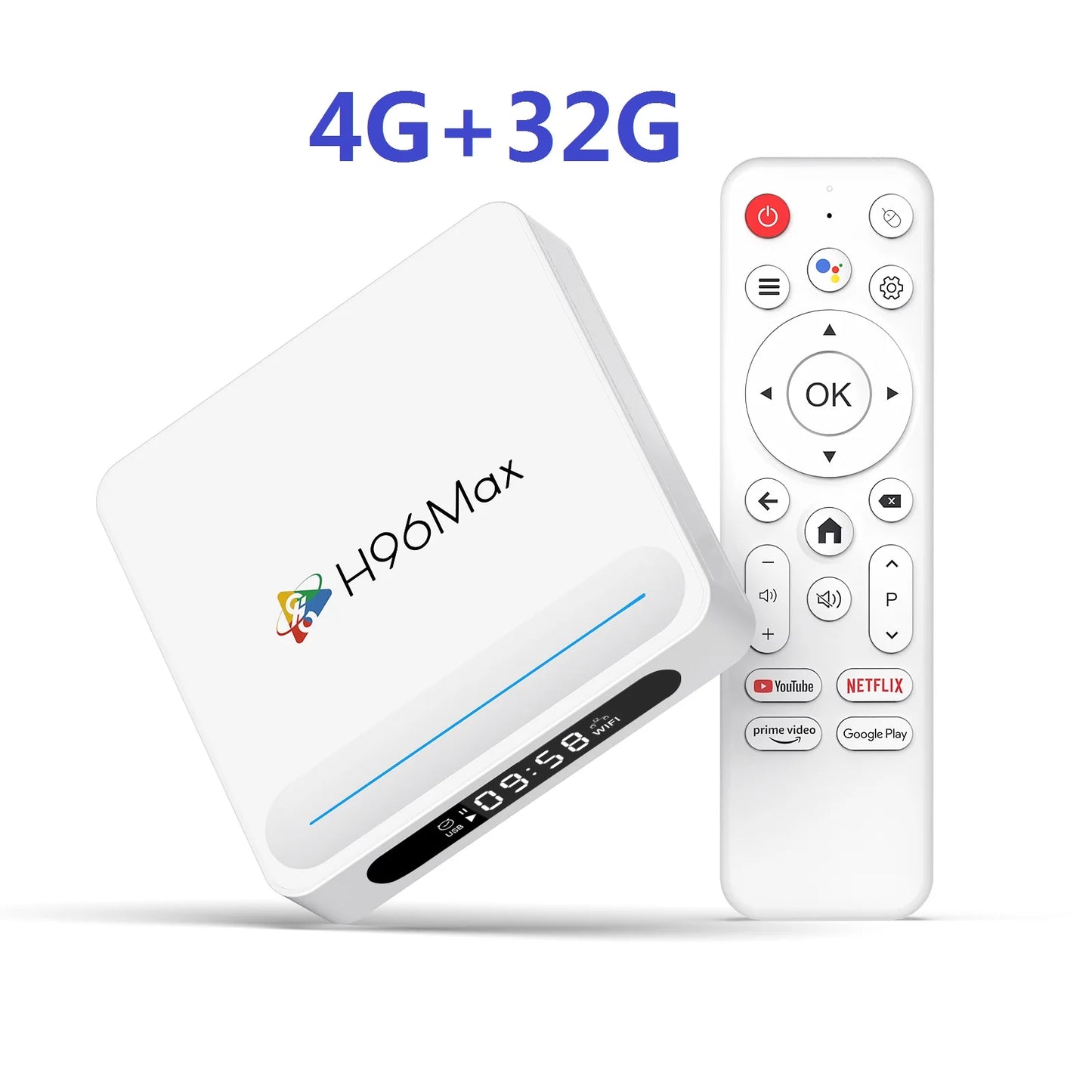 H96Max H618 Plus TV Box 8K Android 14 Quad Core 2.4/5G WiFi 6 H96 Max Smart TV USB2.0 Smart Home 8K HDR Voice Control Androidtv