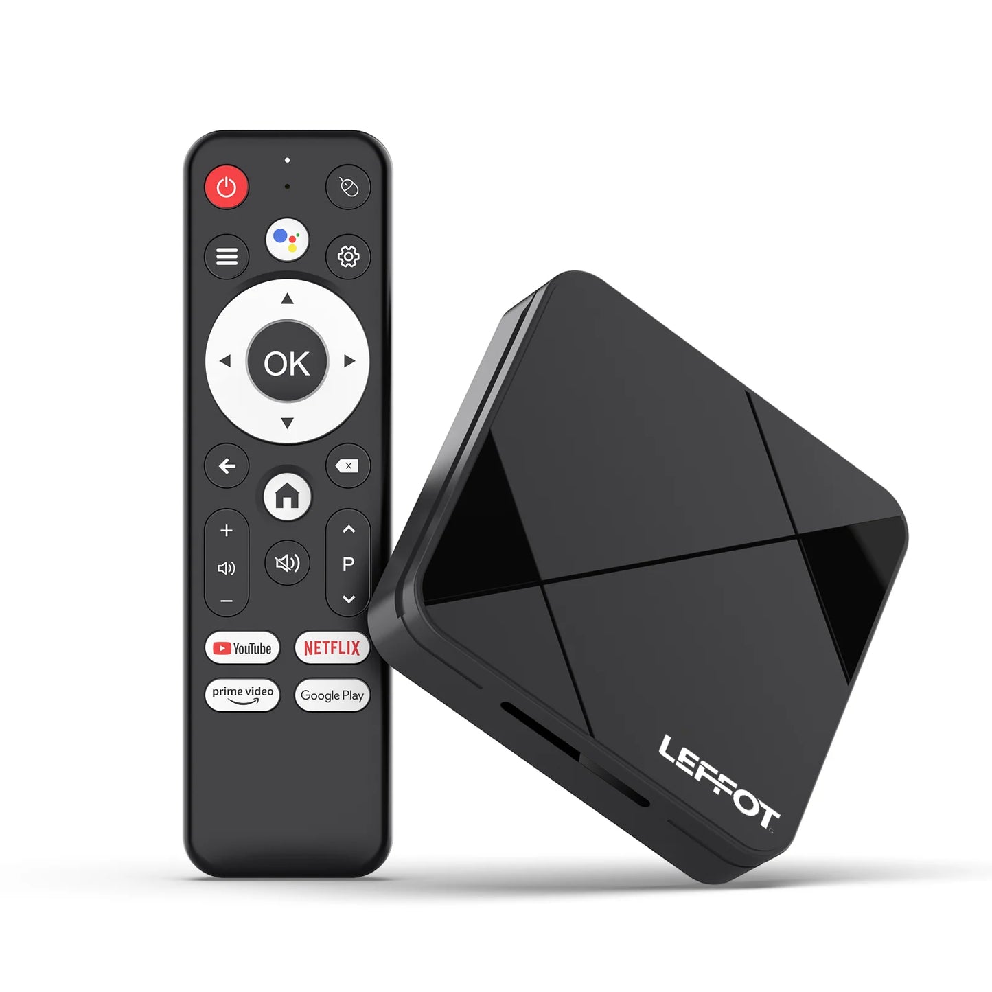 LEFFOT RK3518 Android14.0 Rockchip RK3518 Smart TV Box Wifi6&BT5.4 4K@60fps Google Media Player Support IPTV Set Top Box
