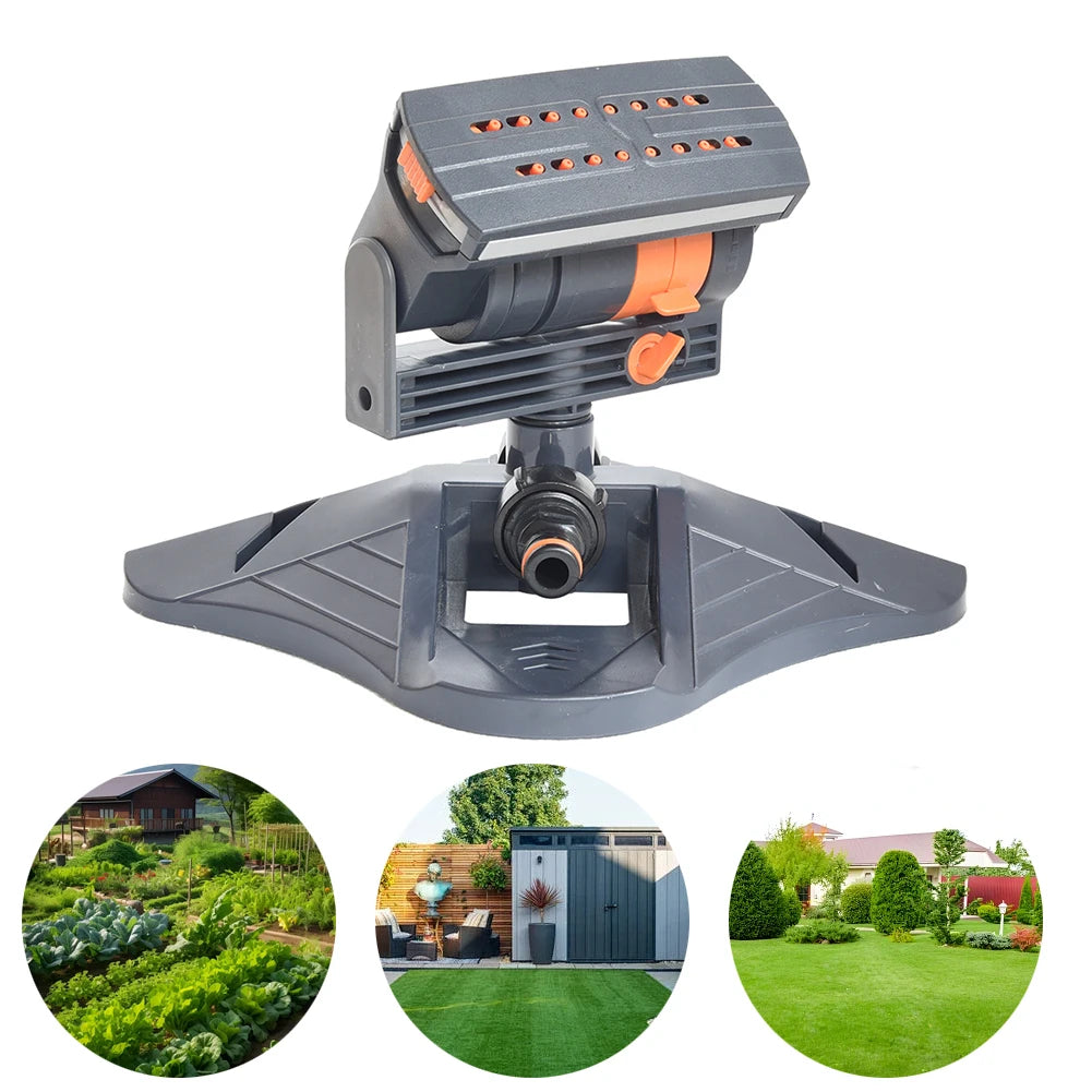 Adjustable Mini Oscillating Sprinkler for Large Lawn Coverage