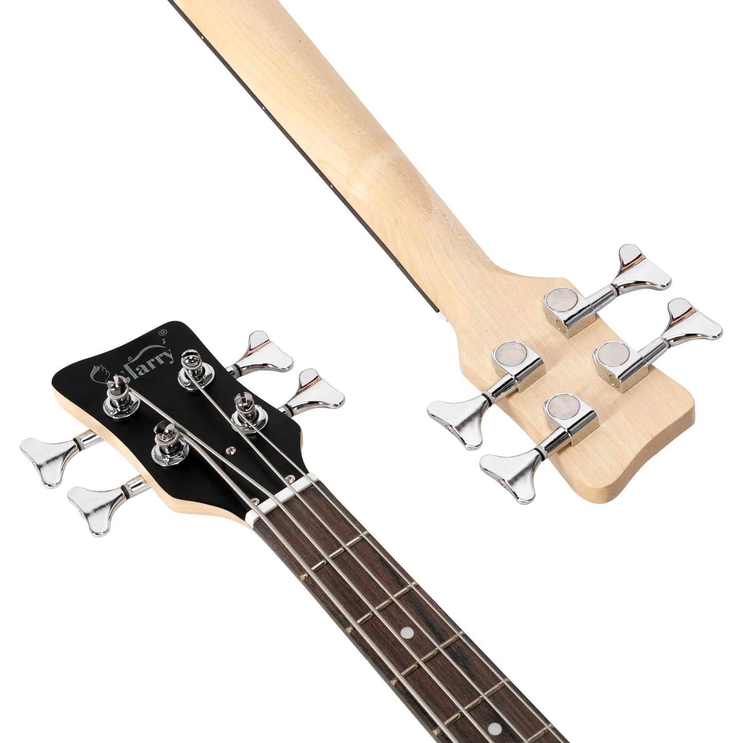 Glarry GW101 Small Scale Electric Bass Guitar Suit Bundle