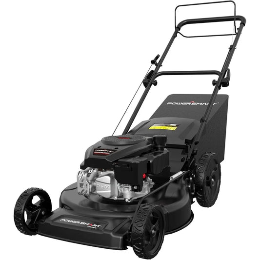 Self Propelled Gas Lawn Mower with 3-in-1 Versatility