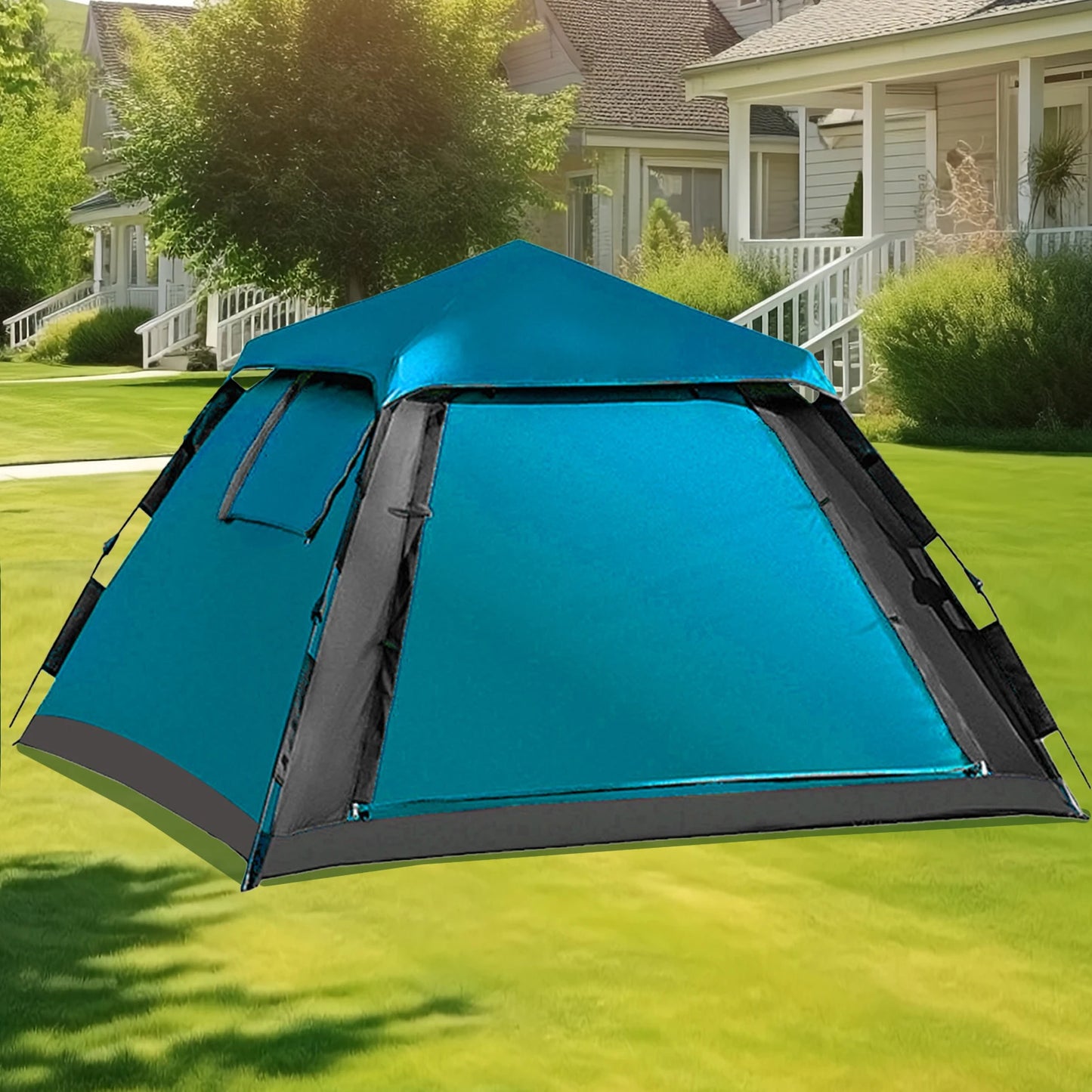 Automatic Quick Open Waterproof Camping Tent for Outdoor Adventures